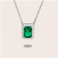 Collana Ultima Edizione Donna Colore in Argento CAO4307 VERDE
